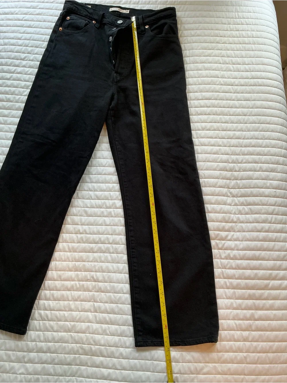 Levi's Black Relaxed Straight-Leg Men's Jeans